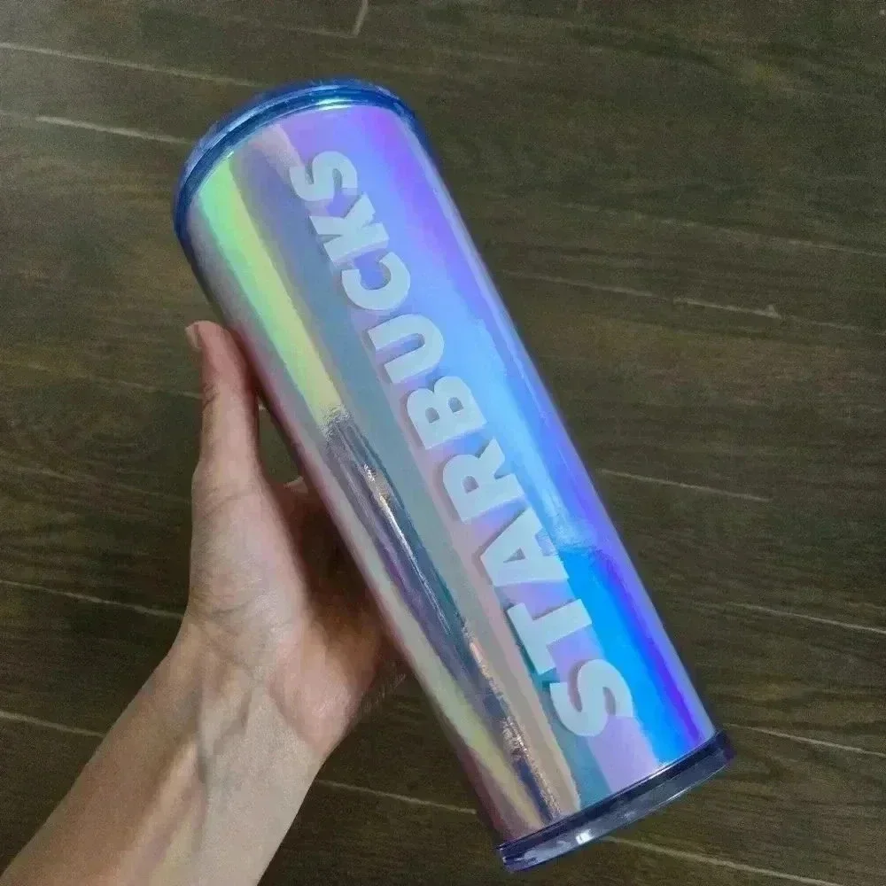 Starbucks Iridescent Hologram Dome Venti 24oz Cold Cup  2023